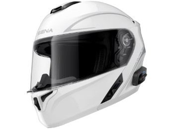 Smart hjelm Sena Outrush R Bluetooth 5.0 motorsykkelhjelm flip-up hjelm