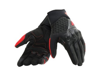 Motorradhandschuhe Dainese X-Moto 2 Gloves black fluo red