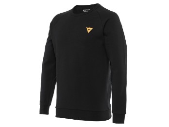 Pullover Dainese Vertical Sweatshirt svart oransje