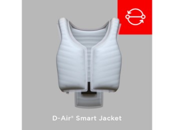 Airbag de substituição de jaqueta inteligente D-AIR® Airbag de substituição de jaqueta