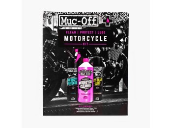Motorcycle Clean Protect og Lube Kit Motorcycle Care Clean Lubricate Protect