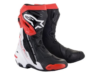 Stiefel Alpinestars Supertech R Boots 2021 Black White Red