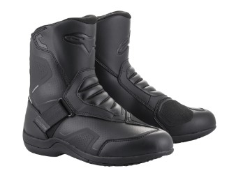 Motorradstiefel Alpinestars Ridge V2 Waterproof Boots black black