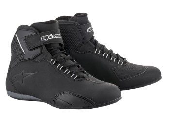 Sapatos de motocicleta Alpinestars Setor impermeável sapato preto