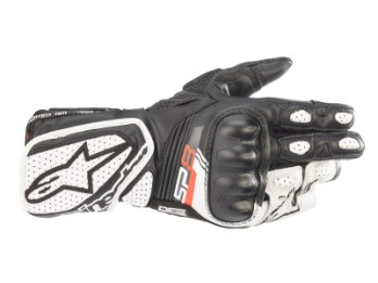 Motorradhandschuhe Alpinestars Stella SP-8 V3 Gloves Lady schwarz weiß