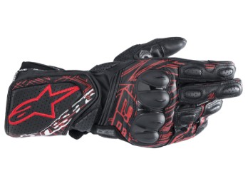 Motorradhandschuhe Alpinestars MM93 Twin Ring V2 Gloves schwarz rot