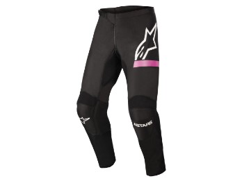 Alpinestars Stella Fluid Chaser Pants 2022 calça cross black pink fluo