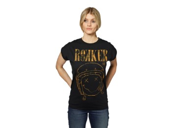 Rocker Kurt Black Lady T-skjorte