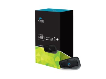 Sprechanlage Cardo Freecom 1+ Single Bluetooth 2 Wege Interkom Fahrer - Sozius