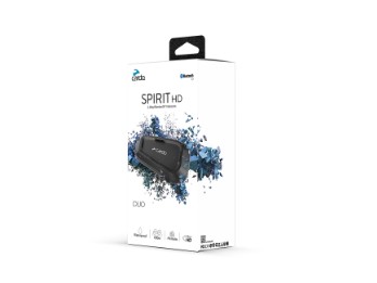 Cardo Spirit HD Duo intercom Bluetooth intercom dobbelt sett