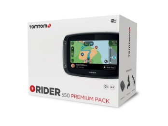 Navigasjon TomTom Rider 550 World Premium Pack