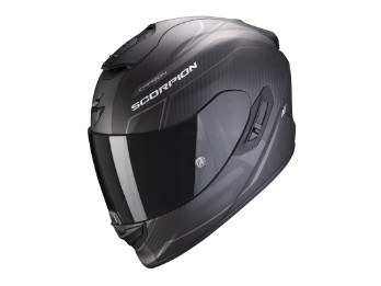 Helm Scorpion EXO 1400 Carbon Air Beaux schwarz silber matt