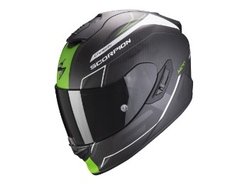 Helm Scorpion EXO 1400 Carbon Air Beaux schwarz grün matt