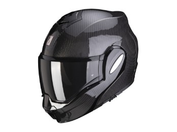 Flip-up hjelm Scorpion Exo Tech Carbon Solid