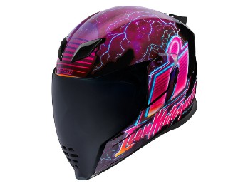 Capacete ícone Airflite Synth Wave Rosa