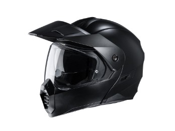 C80 Semi Flat Black schwarz matt Dual Sport Helm
