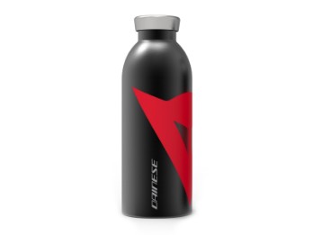 Dainese Clima Bottle 500ml svart matt rød termovakuumkolbe