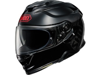 Capacete de motocicleta emblema Shoei GT Air II TC 1 preto vermelho