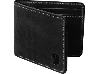 Geldbörse Fjäll Räven Övik Wallet leather black