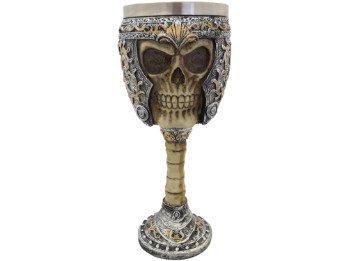 Taça de vinho Piwear Viking Skull