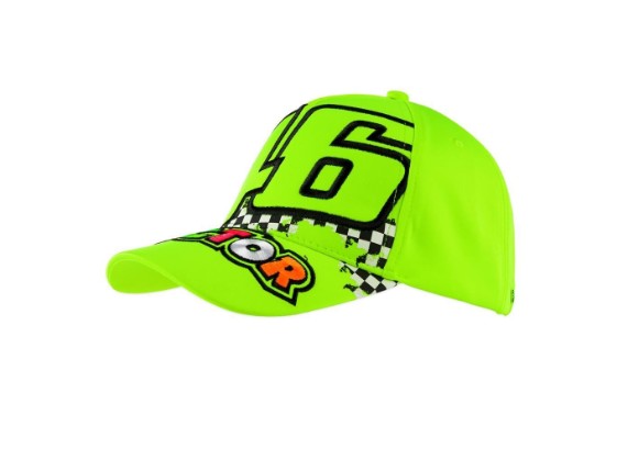 Cappellino VR46 The Doctor Giallo Fluo VR | 46 Valentino Rossi Snapback