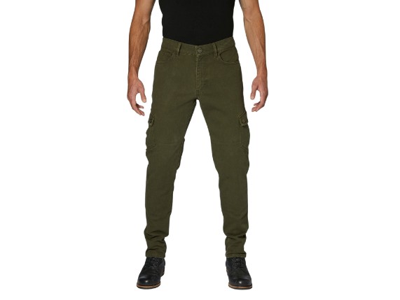 1103_Rokker_Cargo_Slim_Olive_Motorradjeans_1