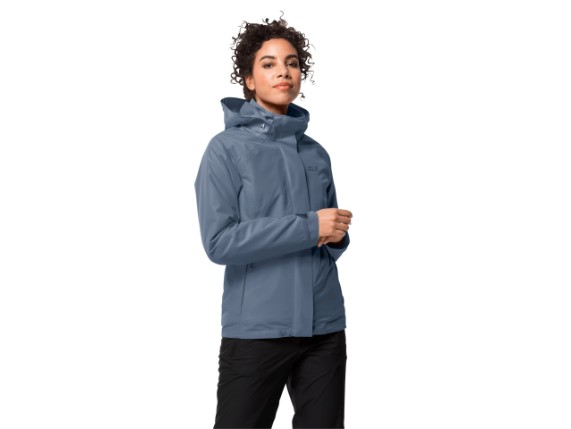 womens long 3 in 1 jacket