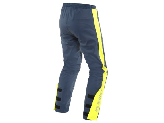 Pantaloni antipioggia Dainese Storm 2 Rain Pant nero iris giallo fluo