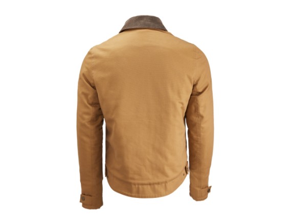 5430188 Canvas Jacket brown back