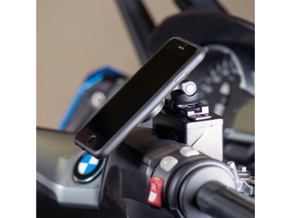 Motorrad Anti-Vibrations Dämpfer Halterung Quadlock Smartphone