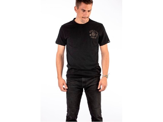 The Rokker Company T-Shirt "MEXICO" Black C3009801 Black Cotton Tee 