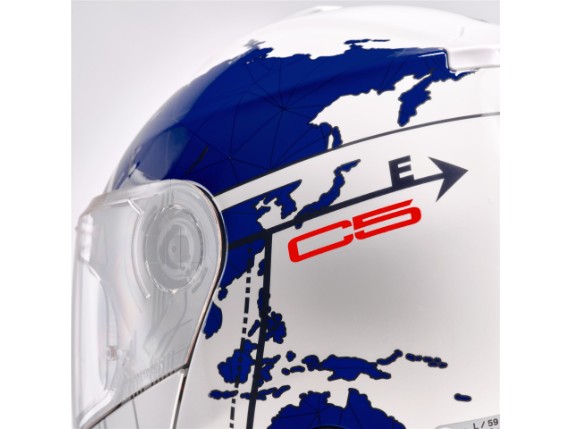 C5 Globe Blue Detail 01