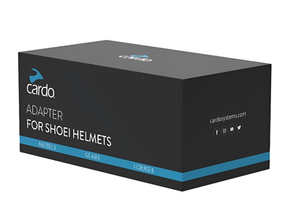 Adapter Cardo Packtalk für Shoei Neotec 2, GT-Air 2 und J-Cruise 2