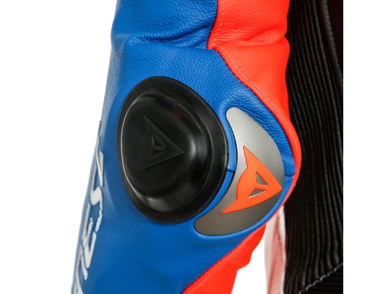 Dainese Laguna Seca 5 Einteiler 151346788E blau rot weiß schwarz racing suit lederkombi-5
