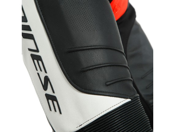 Dainese Laguna Seca 5 Einteiler 1513467N32 weiß schwarz rot racing suit lederkombi-5