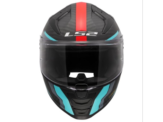 LS2 Thunder Carbon Supra Motorradhelm - 6K Carbon XXL