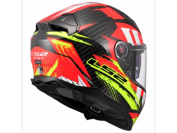 FF811- VECTOR II C TANTIC RED H-V YELLOW- (5)