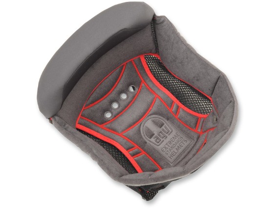 AGV Crown Pad Per Casco K-5 (Taglia XS) – Comfort Migliorato Per La Tua Guida
