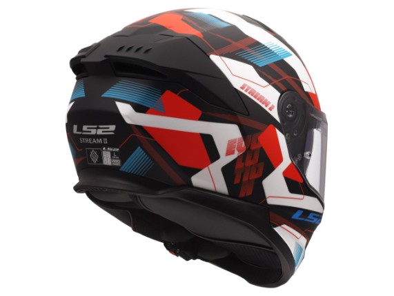 LS2 FF808 STREAM II MIKA WHITE BLUE RED-06 -168083801  (7)