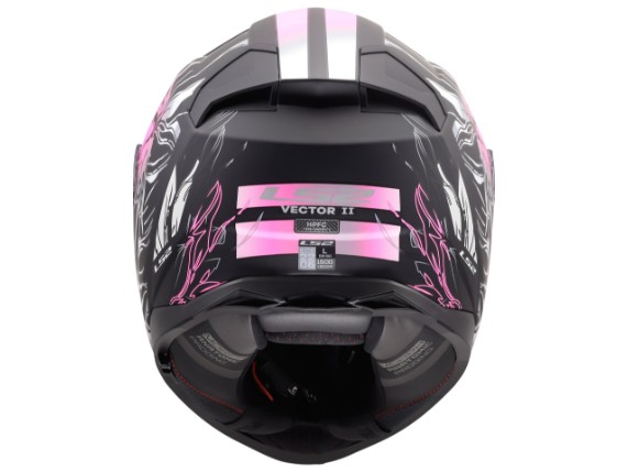 LS2 FF811 VECTOR II DARFLO MATT BLACK PINK -168112711 (4)