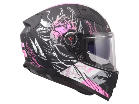 LS2 FF811 VECTOR II DARFLO MATT BLACK PINK -168112711 (6)
