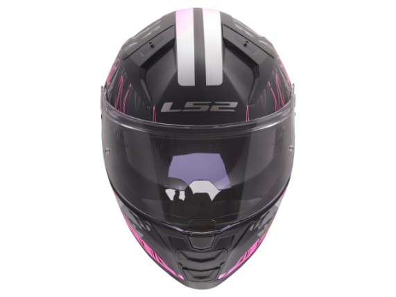 LS2 FF811 VECTOR II DARFLO MATT BLACK PINK -168112711 (9)