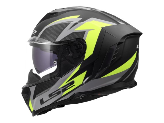 LS2 FF818 STORM III DYNAMO BLACK H-V YELLOW -2
