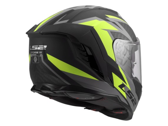 LS2 FF818 STORM III DYNAMO BLACK H-V YELLOW -4
