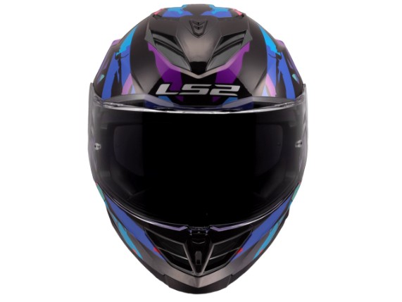 LS2 FF818 STORM III KAOS BLACK PURPLE BLUE -1681807 7