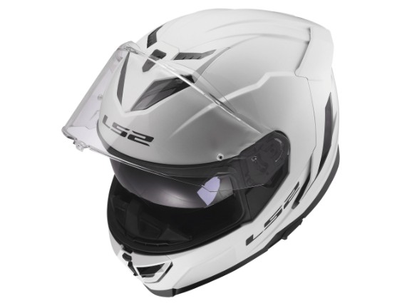 LS2 FF818 STORM III SOLID GLOSS WHITE - 168180002 (10)