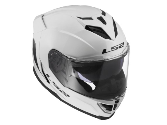 LS2 FF818 STORM III SOLID GLOSS WHITE - 168180002 (12)