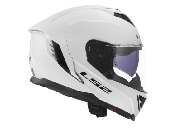 LS2 FF818 STORM III SOLID GLOSS WHITE - 168180002 (5)