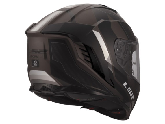 LS2 FF818 STORM III SPORTY BLACK GREY -168180465 5