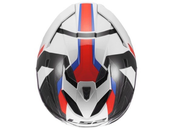 LS2 FF818 STORM III SPORTY WHITE BLUE RED -168180402 10